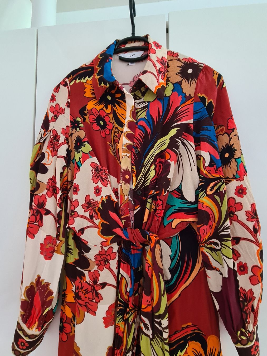 Vestiti: Next Maxikleid, Gr. 36, bunt gemustert, Herbstchic! – Usato da Zofingen venduto da nena-0809 1