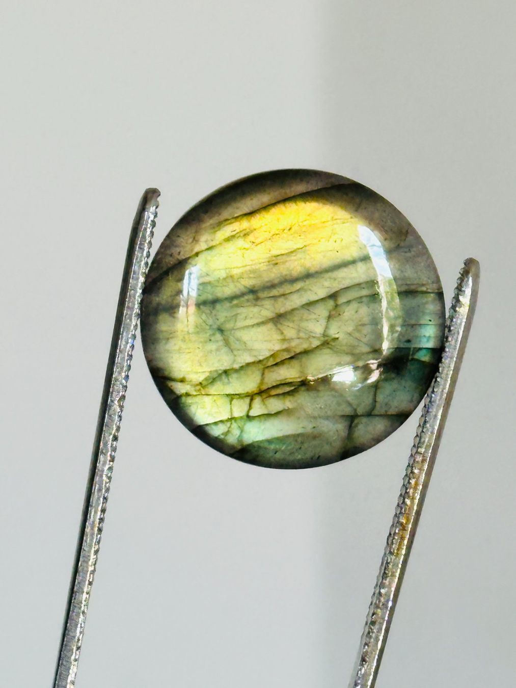 Pietre preziose: 26,1mm Labradorite multi fire spectrolite loose gem – Nuovo e nell'imballaggio originale da Genève venduto da AGBERG 5