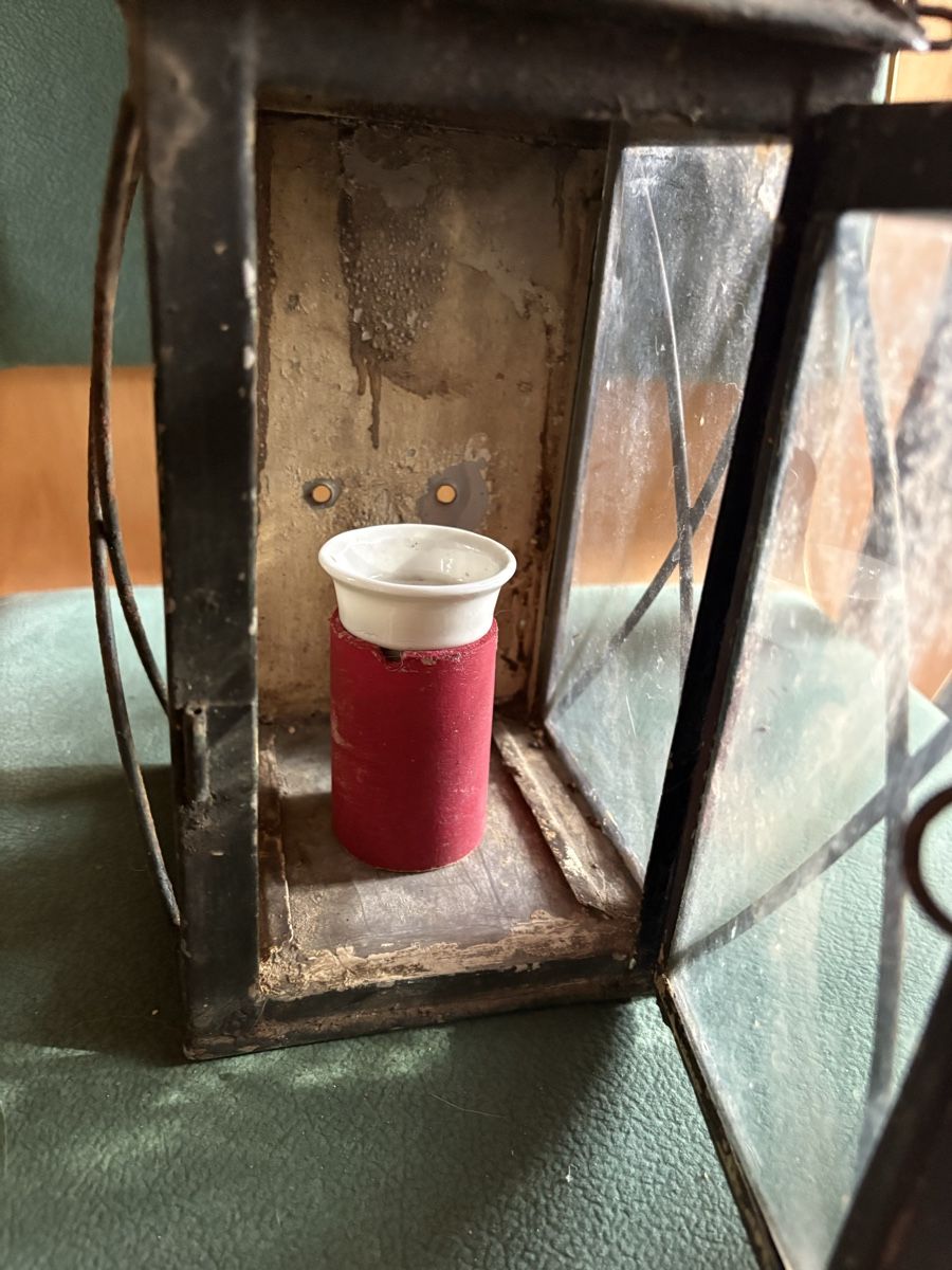 Lampade: Alte Laterne – Difettoso da Reichenbach im Kandertal venduto da rue_88nv 5