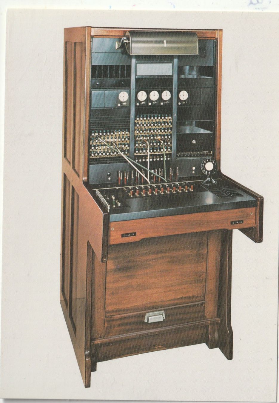 Cartoline postali: Ein 11er Satz.  Block Postkarten mit alten Telefons. – Usato da Lumbrein venduto da made02 8