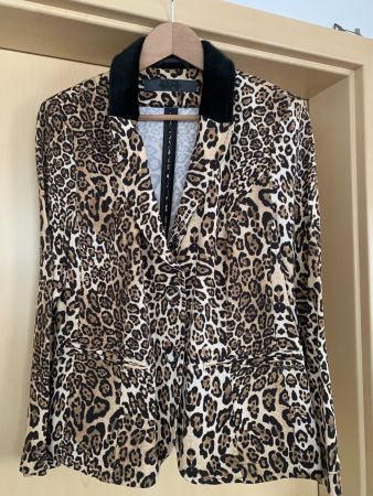 Leoparden-Blazer Gr. 42