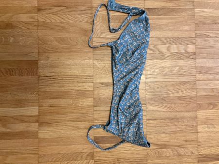 Floral Print Back-clip Crop Top