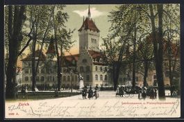 Zürich, Landesmuseum und Platzspitzprom