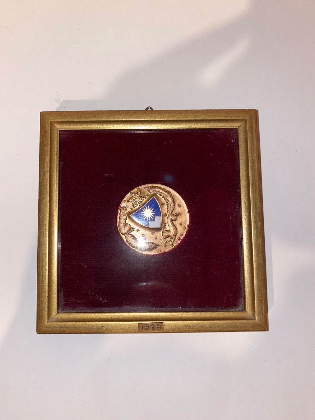 Medaglie: Münze/Medaille mit Rahmen 1963 – Usato da Heiden venduto da fam_797q