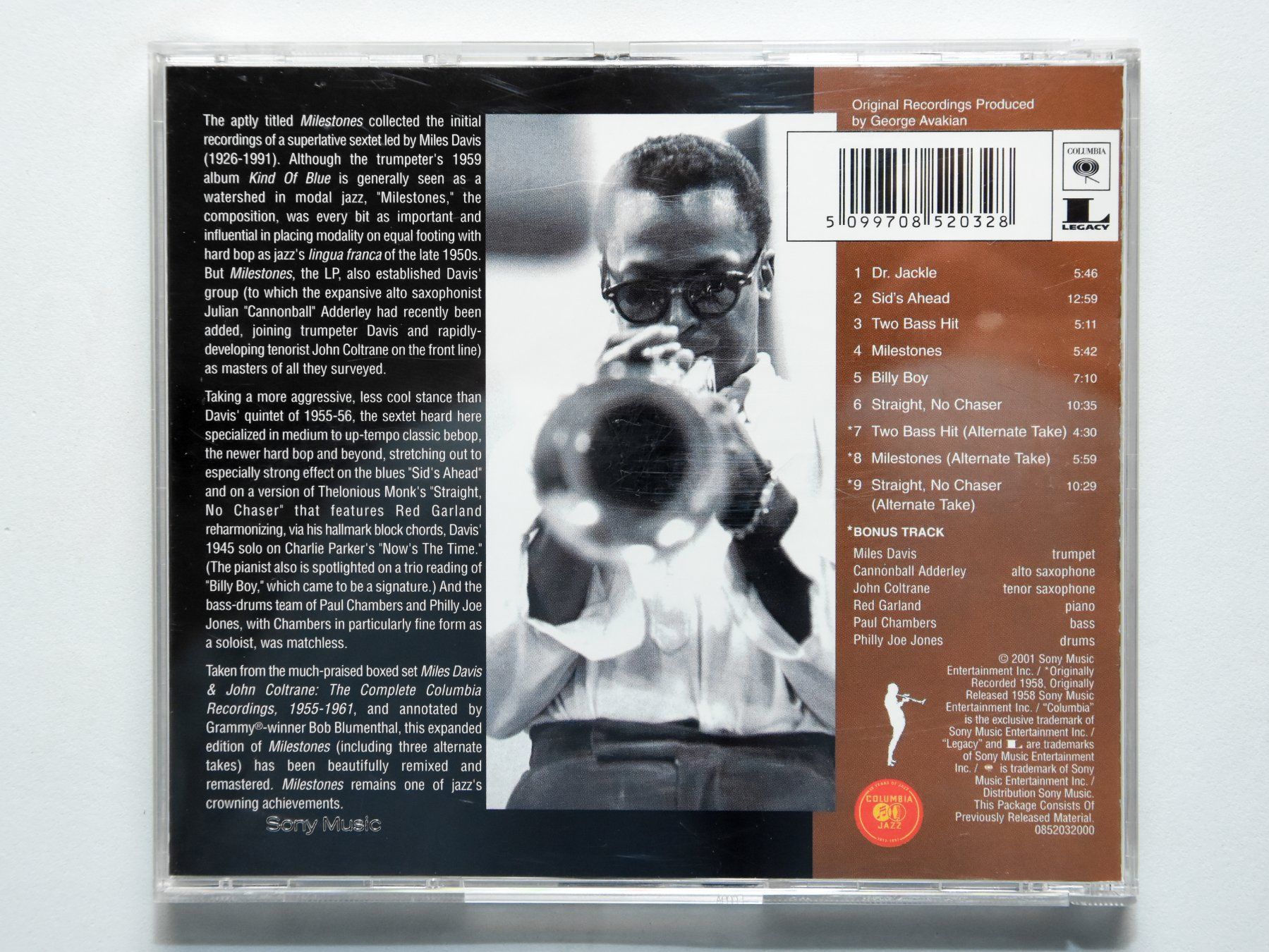 CD: Miles Davis - Milestones – Usato da Belmont-sur-Yverdon venduto da ag97 2