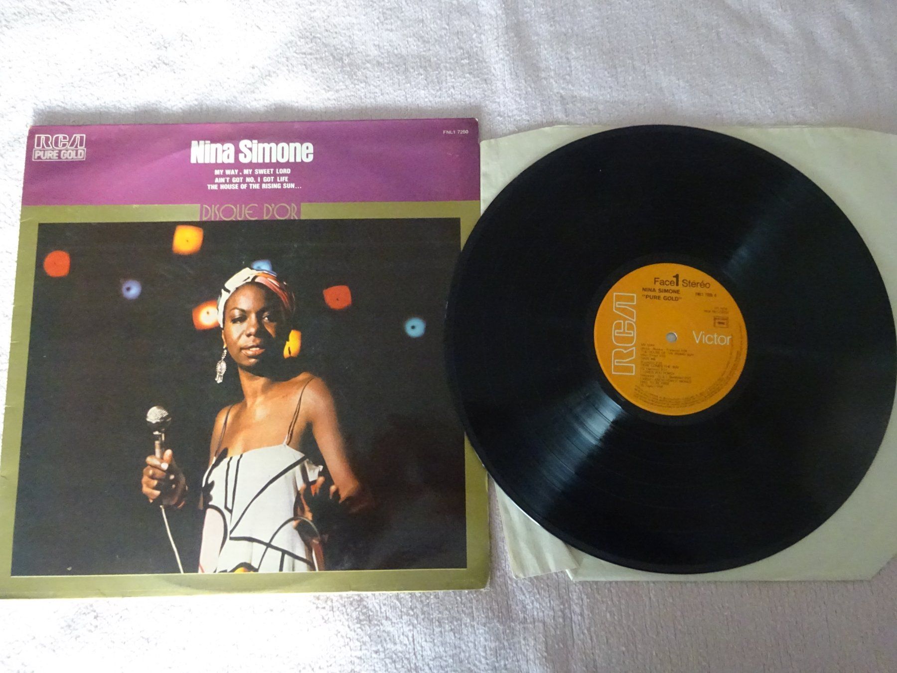 Dischi in vinile: NINA SIMONE ** DISQUE D'OR ** NEUWERTIG – Usato da Luzern venduto da xrayspex99 1