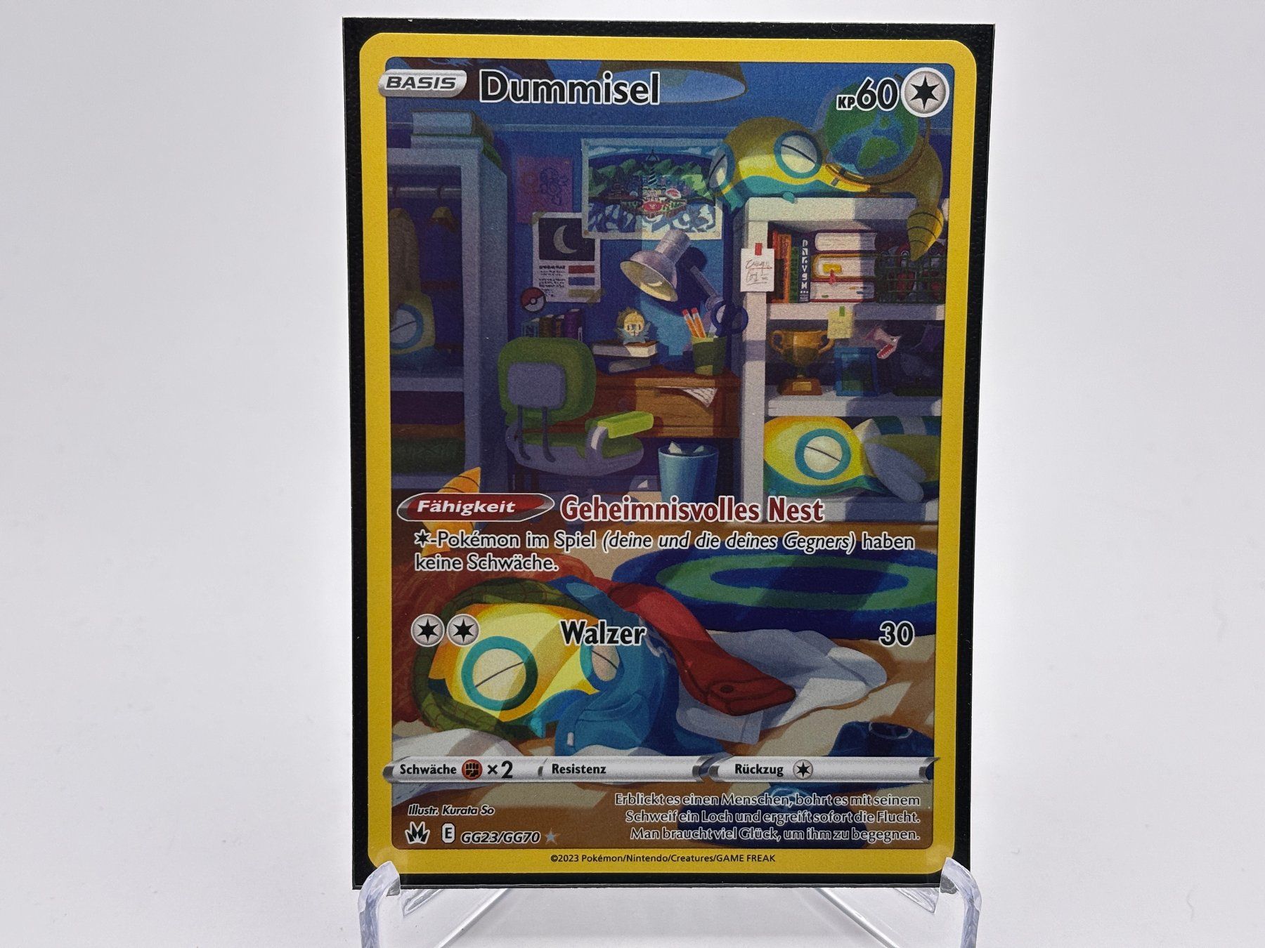 Pokémon Sammelbilder & Trading cards: Zenit der Könige - Dummisel (CRZ GG23) - DE – Neu (gemäss Beschreibung) aus Allschwil von Bullach
