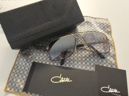 Cazal Mod.992 Col. 002 Sonnenbrille – Schwarz/Gold mit Hülle