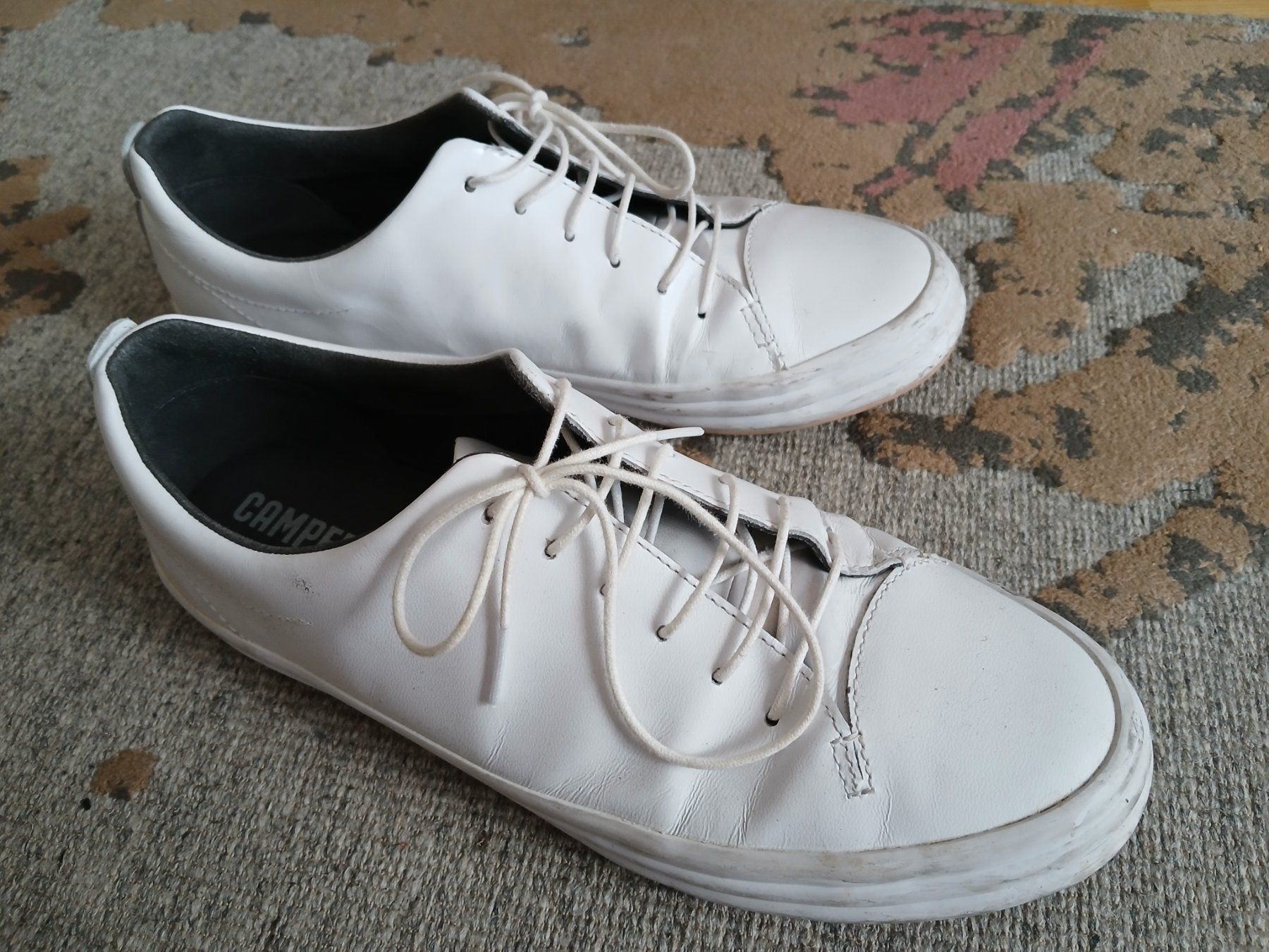 Camper Scarpe da donna: Camper Lederschuhe Gr 40 weiss – Usato da Zürich venduto da ast_8nph 3