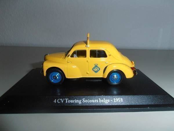 Renault Modellini d'auto: Renault 4CV Touring Secours belge , 1:43 – Nuovo e nell'imballaggio originale da Goldach venduto da Feivel9