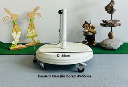EasyRoll klein für Sonnenschirm-Sockel (ohne Sockel)