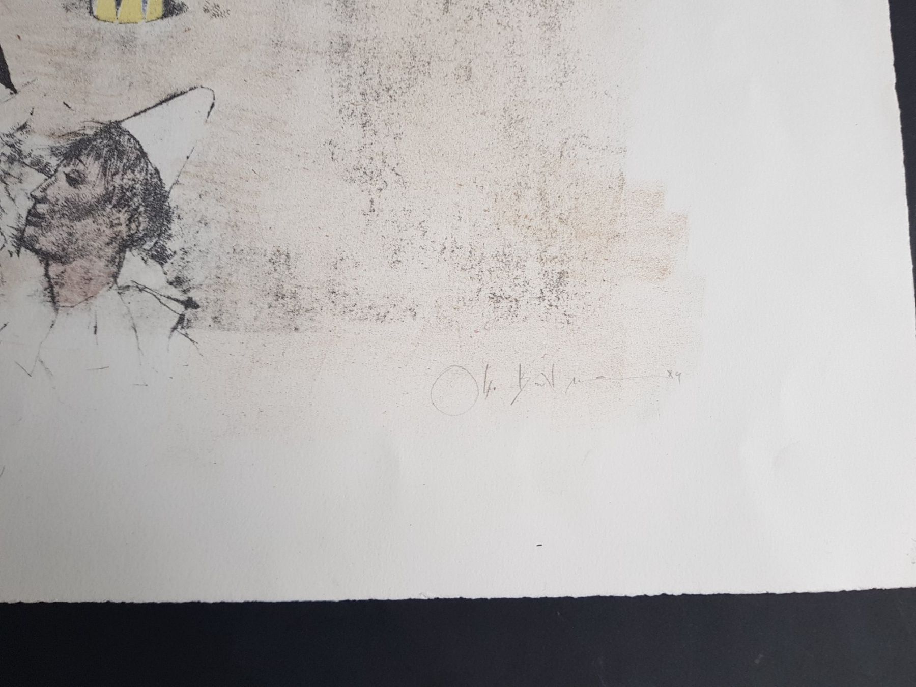 Grafica & Litografie: OTTO BACHMANN LITHOGRAPHIE SIGNIERT NUMMERIERT – Usato da Gersau venduto da grafik-kunst 4
