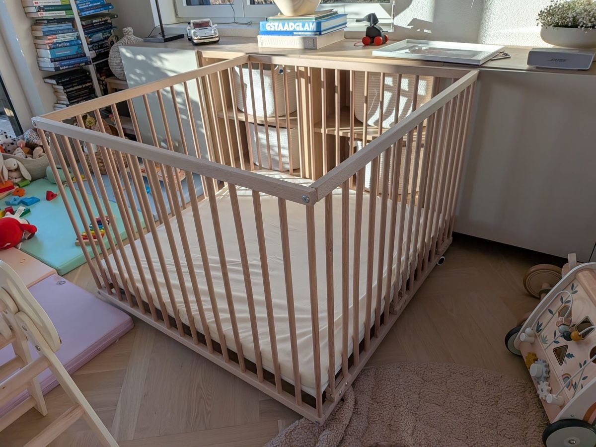 Lauf- & Sicherungsgitter: Sämann premium playpen natur – Neu (gemäss Beschreibung) aus Küsnacht ZH von ond_6zvv 3