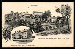 Eugen Felle: Rusel /Bayr. Wald, Gasthof 