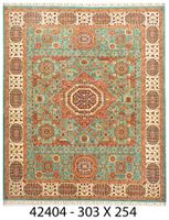 Handgeknüpfter afghani Khurjeen Orientteppich 301x250 Cm