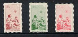 1912 Pro Juventute Vorläufer I - III, postfrisch ** signiert