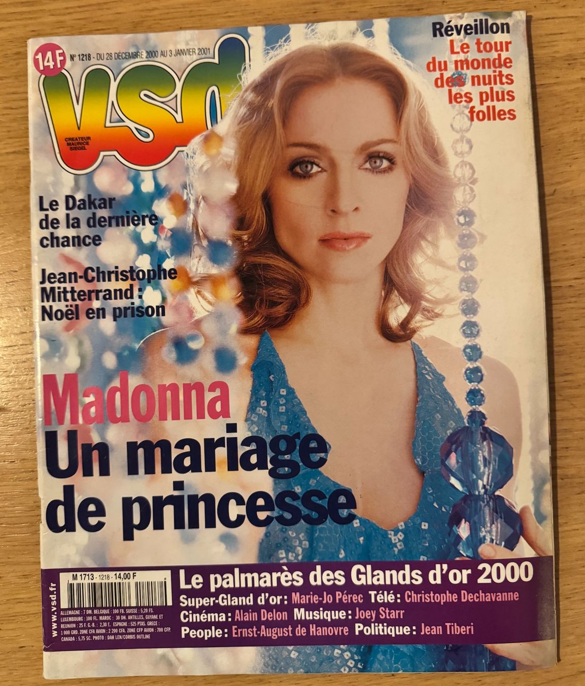 Riviste & Magazine: Madonna VSD Magazine Décembre 2000 – Usato da Lausanne venduto da davzic
