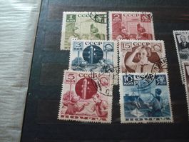 Sowjetunion Satz um 1937 Jugend, sauber o