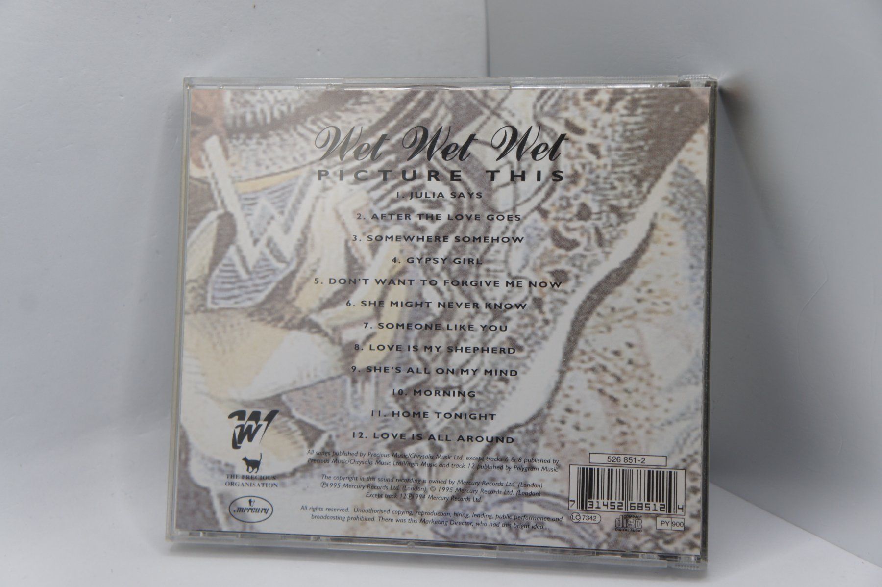 CD: CD Wet Wet Wet: Picture This – Usato da Ernetschwil venduto da luisvonerni 1