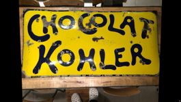 Emailschild Grande plaque Kohler