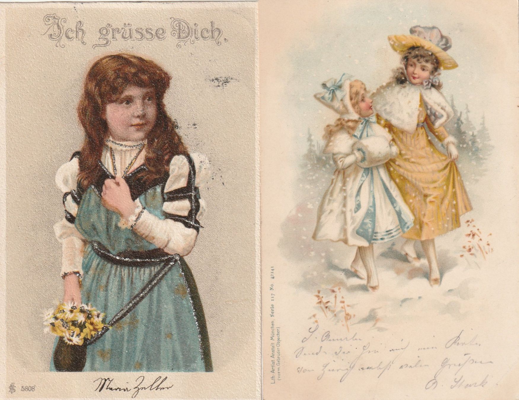 Cartoline postali: 4 AK Kinder – Usato da Rorschacherberg venduto da fratovi2
