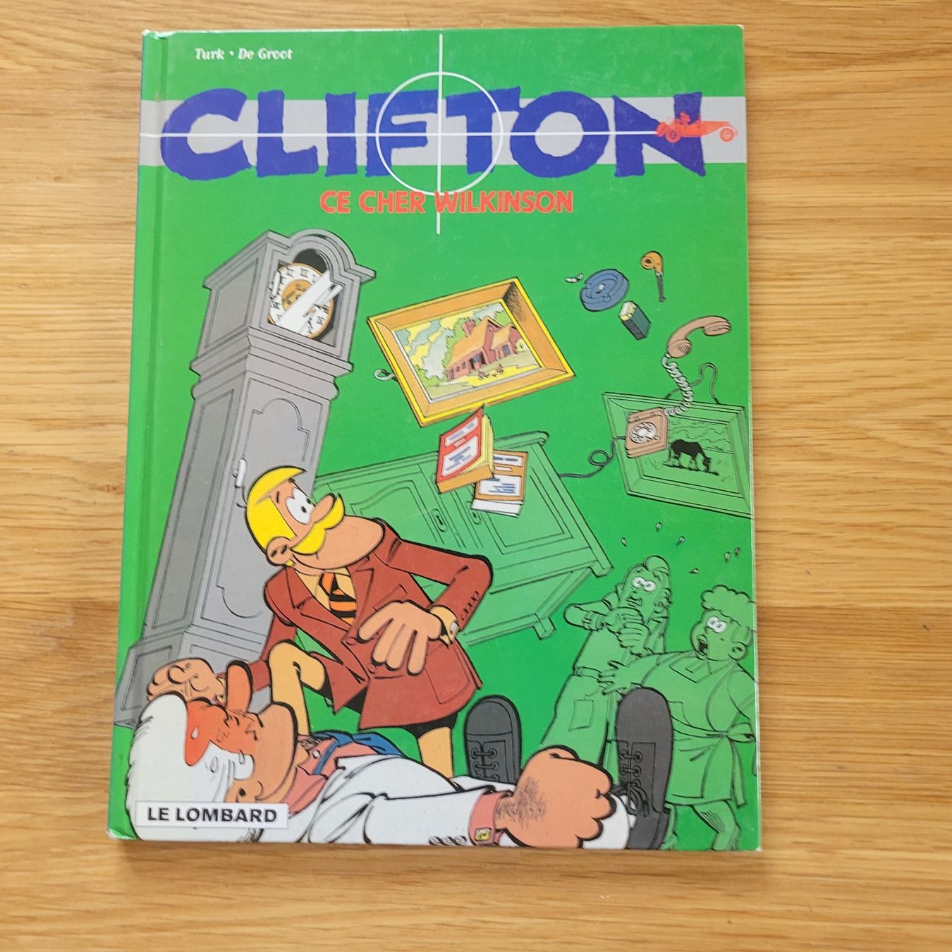 Comics: BD Dédicace Clifton Tome 1 Ce Cher Wilkinson – Gebraucht aus Biel/Bienne von Destockweb 1