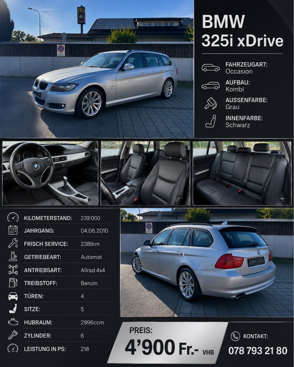 BMW Automobili: Bmw 325i xDrive – Usato da Flawil venduto da BmwLoverM3