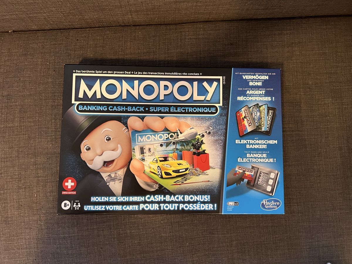 Hasbro Giochi: Monopoly mit Kreditkarten – Nuovo (secondo la descrizione) da Naters venduto da grxnsx