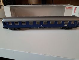 Märklin H0 Personenwagen 4091 blau in Originalverpackung