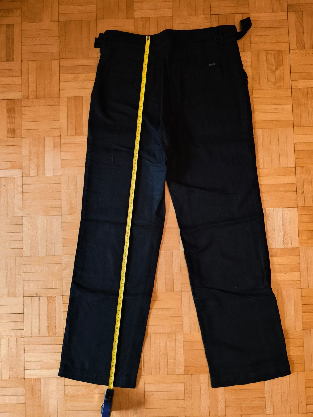 Esprit Pantaloni: Pantalon Esprit Noir, Taille 38, Coton/Lin – Nuovo (secondo la descrizione) da Genève venduto da lnicoGE 3