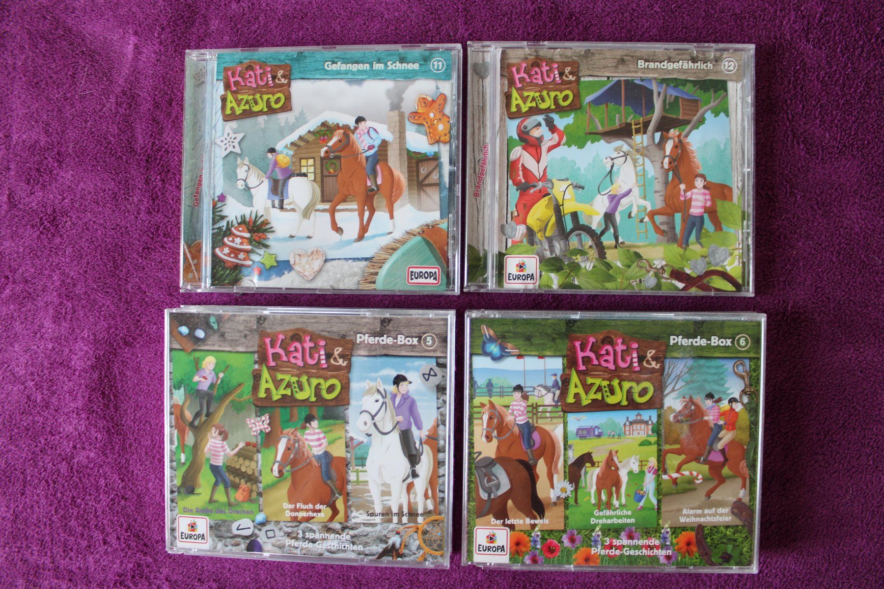CD: 8 - Kati & Azuro - Hörspiel - CD´s – Usato da Müllheim Dorf venduto da Seeeule01