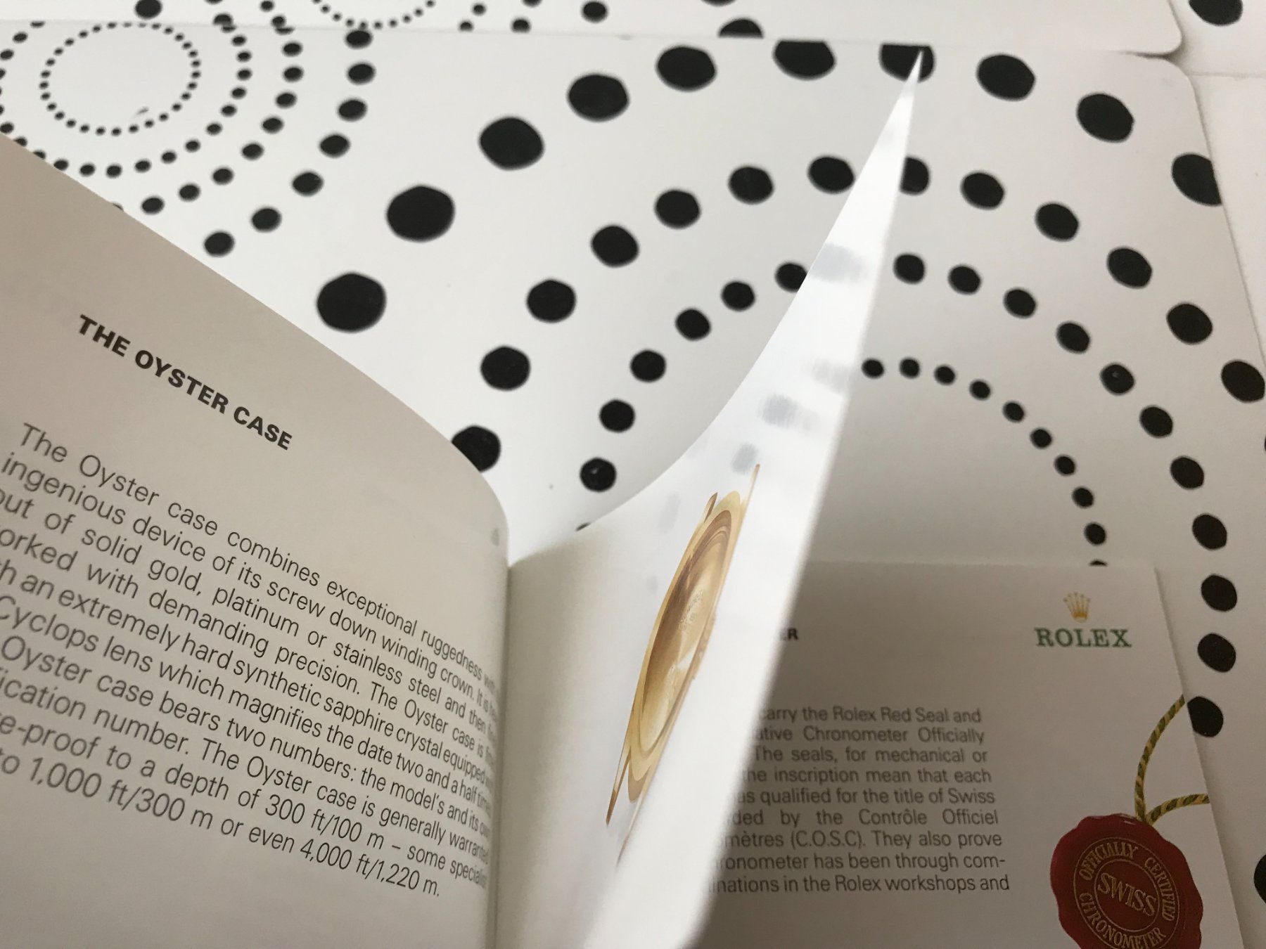 Rolex Dokumente: YOUR ROLEX OYSTER - BOOKLET ORIGINAL ENGLISH VERSION !!! – Gebraucht aus Epalinges von watchforyou 2