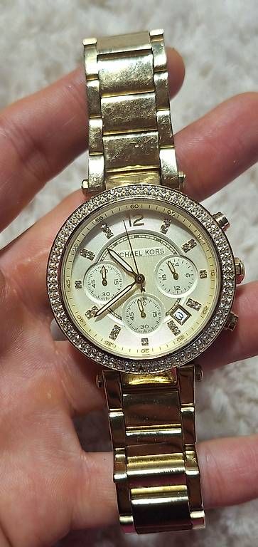 Orologi: Michael Kors Uhr Parker gold – Usato da Rüti ZH venduto da la-93 1