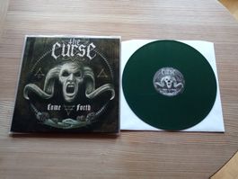 The Curse-Come Forth 12'' Green Vinyl LP Limited 100 Death
