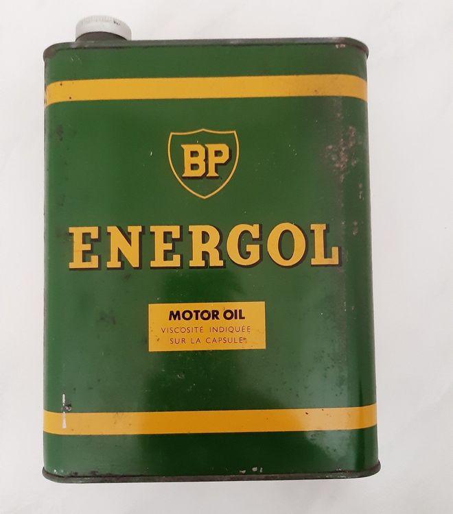 Oeldose BP Energol 2 Liter Motor oil can Bidon huile oil can Kaufen