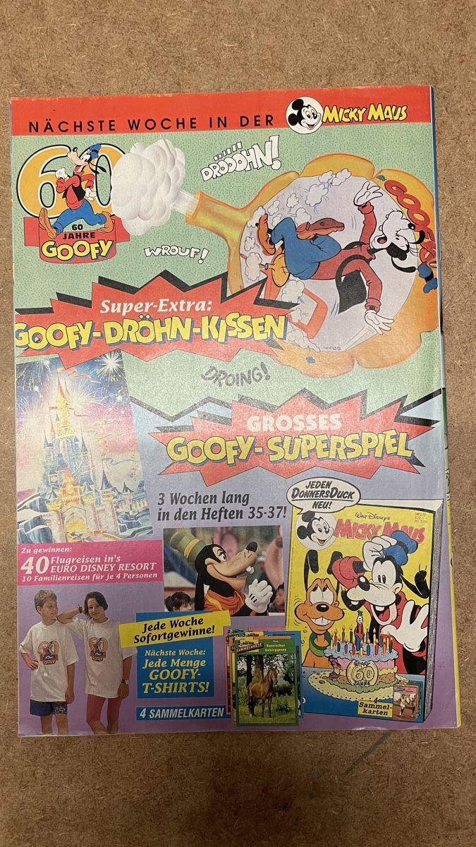 Fumetti: Micky Maus Nr. 34 von 1992 – Usato da Therwil venduto da rubininio 2