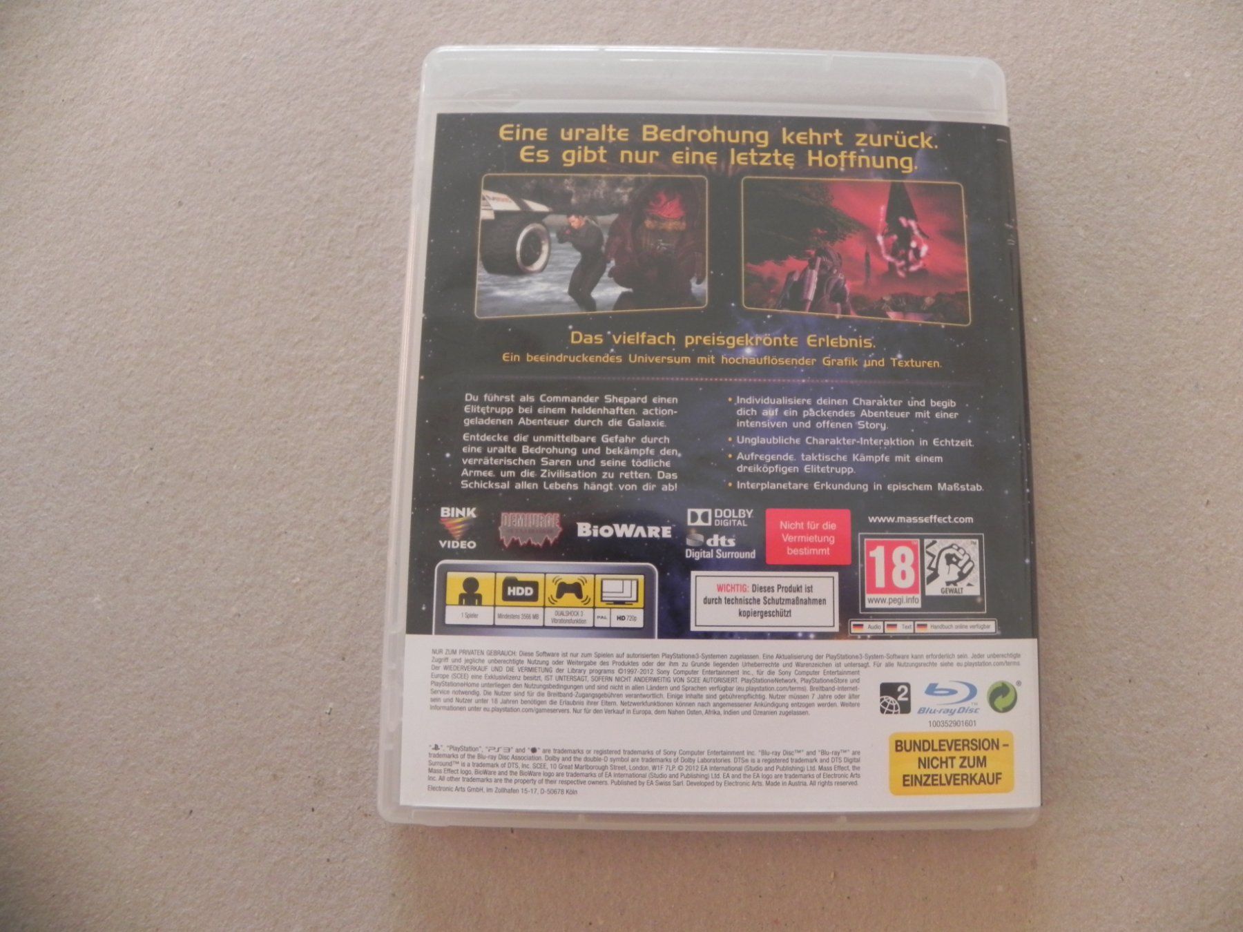 Sony Giochi: Action Kult Game Sony Playstation PS3 Mass Effect 2012 – Usato da Siebnen venduto da krimsie 1