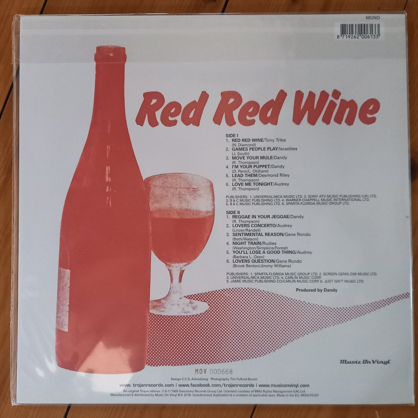 Schallplatten: Various ‎– Red Red Wine LP  2018, NUMBERED – Neu (gemäss Beschreibung) aus münchenstein von karl_heinz_krasser 1