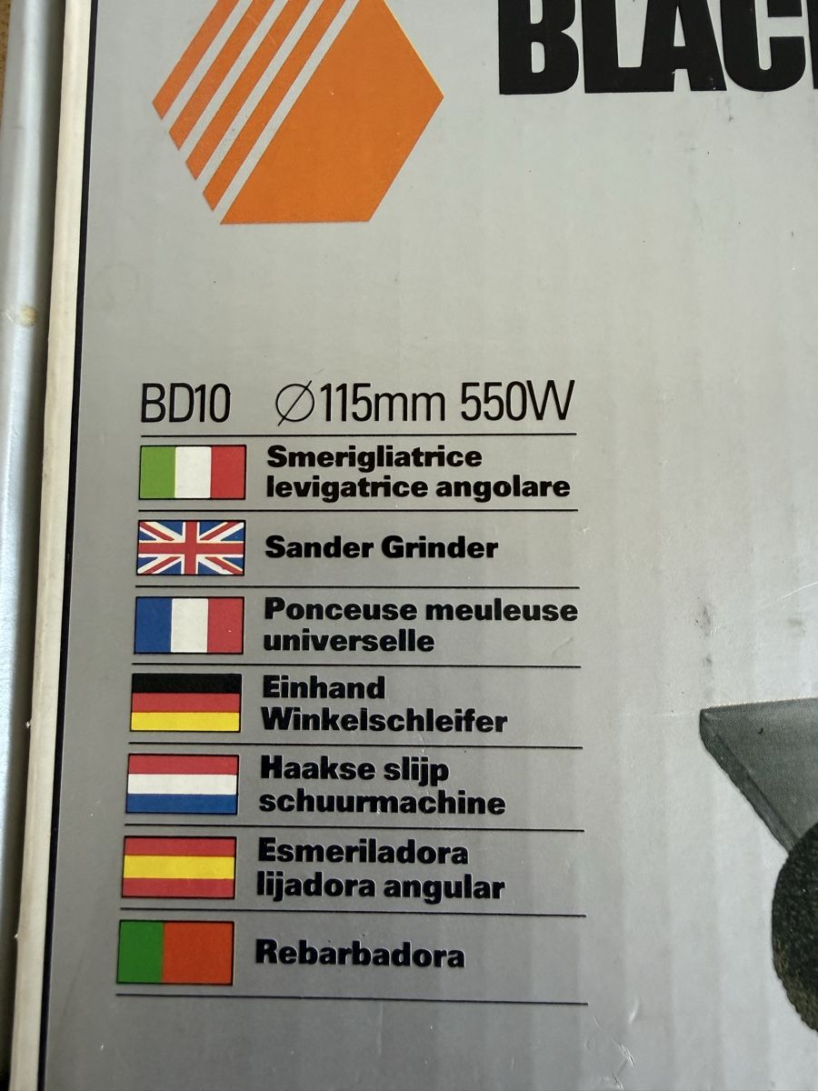 Schleifen & Polieren: Black & Decker Einhand Winkelschleifer BD10 NEUWERTIG  – Gebraucht aus Konolfingen von petzipetz 2