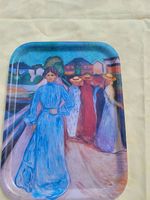 Schönes Tablett mit Motiv von Munch