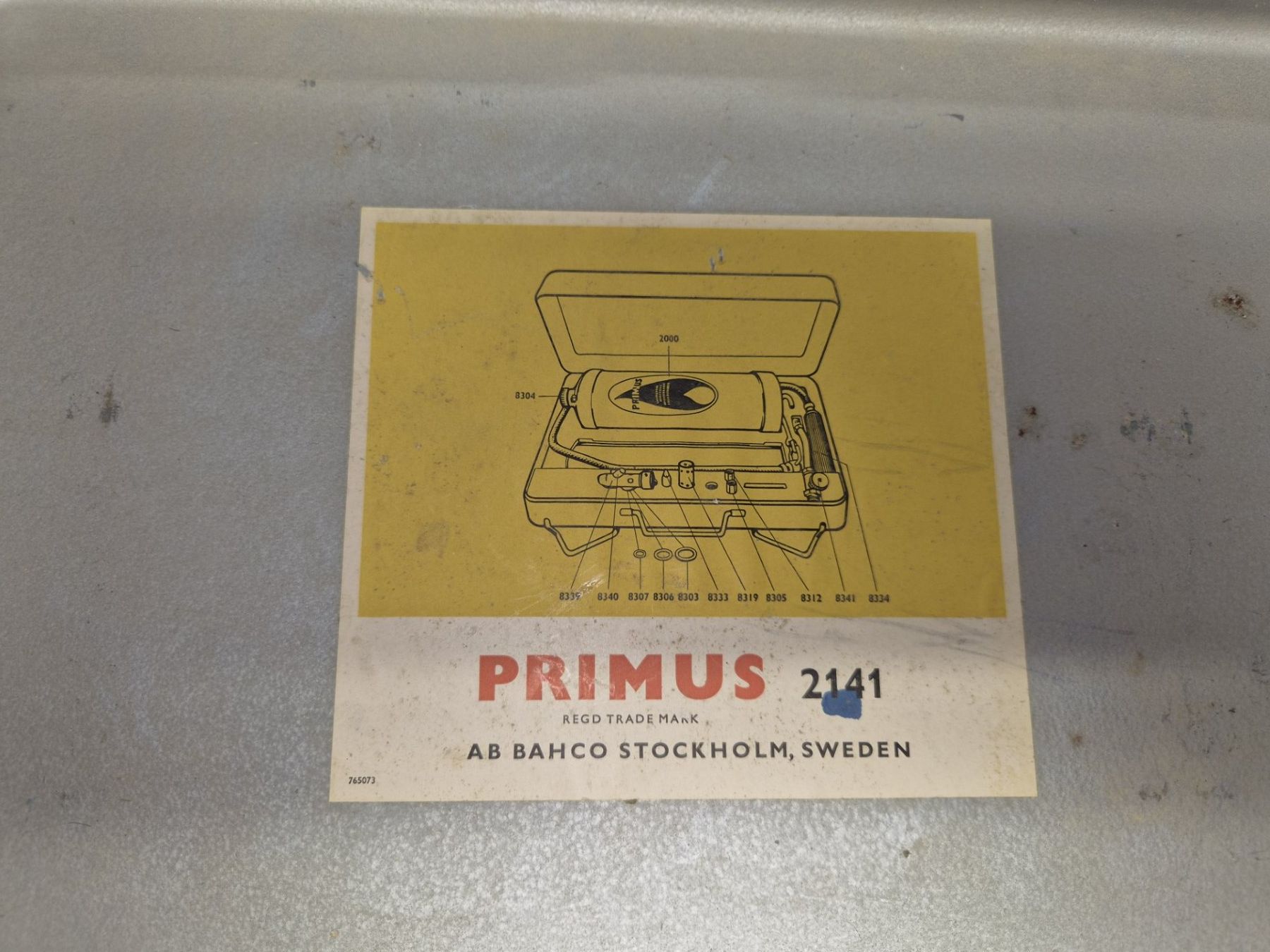 Tutti gli attrezzi: Primus 2141 - Antikes Lötgerät – Difettoso da Teufen AR venduto da trueblue84 1