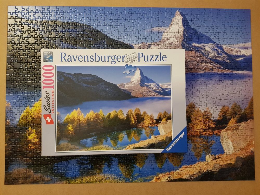 Puzzle von Ravensburger 1000 Teile (Gebraucht) in Thalwil für CHF 5 ...