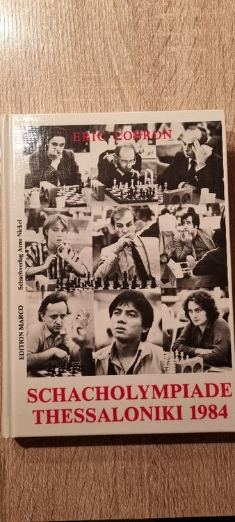 Schachbuch Olympiade Thessaloniki 1984 1