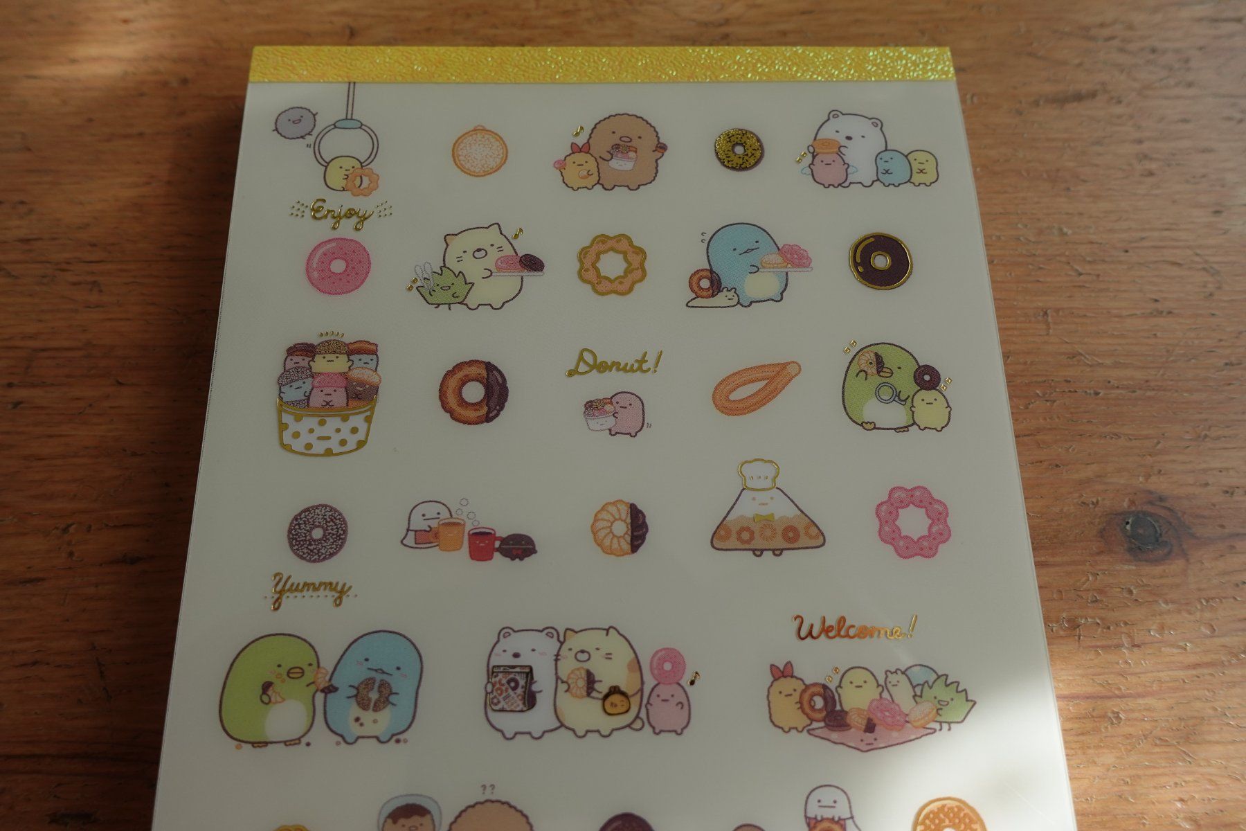 Schreibblöcke: Sumikkogurashi x Mister Donuts - Notizblock Memo Pad – Neu (gemäss Beschreibung) aus Ettiswil von maimaiswiss 1