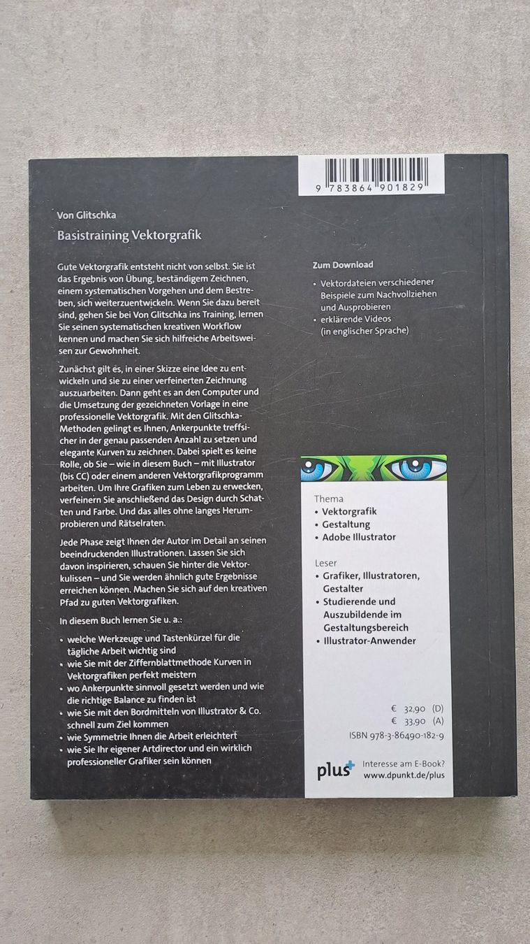 Libri: Von Glitschka - Basistraining Vektorgrafik – Usato da Caslano venduto da Welaberg 1