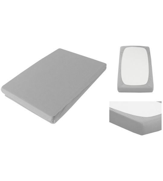 Biancheria da letto: BOXSPRING-JERSEY Fix Grau 180/200x200cm – Nuovo e nell'imballaggio originale da Oensingen venduto da directshop24 2