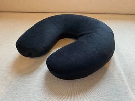 Nackenkissen Nackenhörnchen Reisekissen Styropor Samt