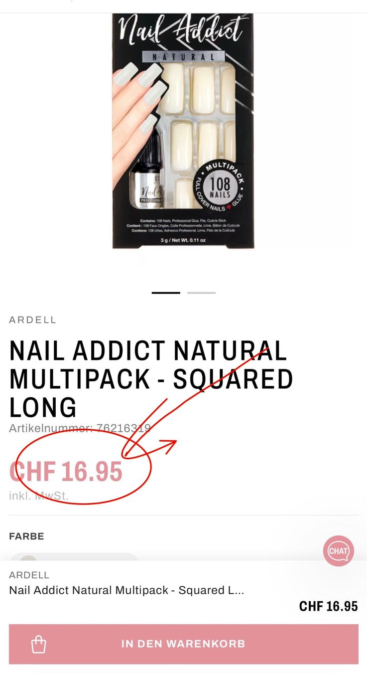 Unghie finte: Nail  Addict Nagel – Nuovo e nell'imballaggio originale da Lugano venduto da dir_5287 3