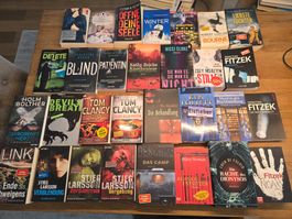 XXL Buchpaket Thriller & Kriminalromane (30 Bücher)