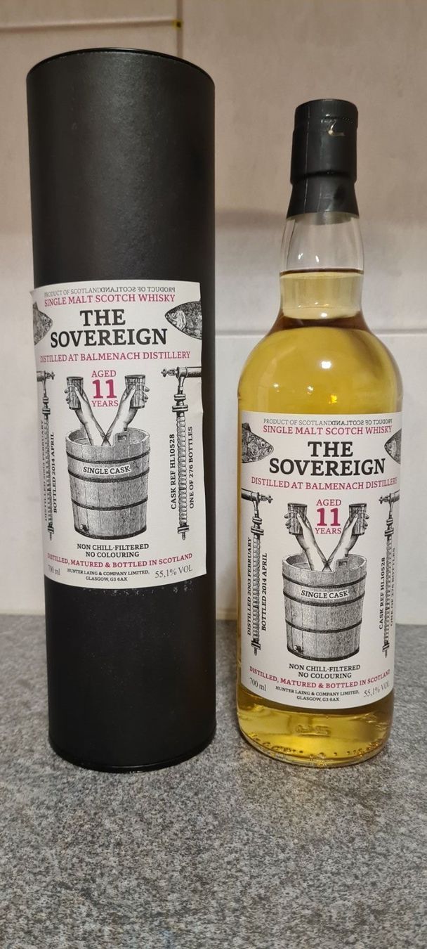 Bevande alcoliche: Balmenach 2003 HL The Sovereign – Nuovo e nell'imballaggio originale da Vouvry venduto da Peki23